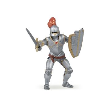 PAPO Knight in armour with red feather 39244