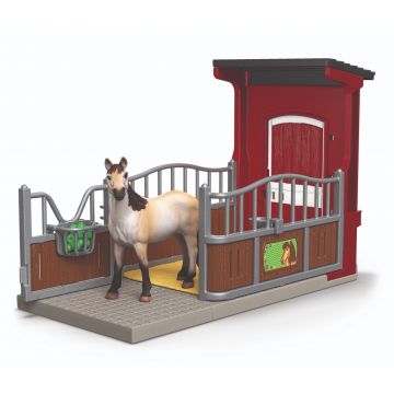 Schleich Farm World Pony box with Mustang Mare 42724