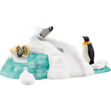 Schleich Wild Life Penguin Family Fun 42661