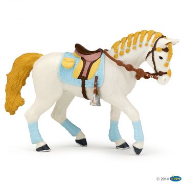 Papo Horses Blue trendy rider's horse 51545