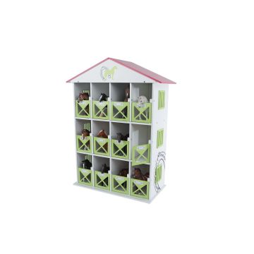 Kids Globe Horse Stable Hotel with 12 Stalls 1:24