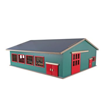 Kids Globe Loose Housing Stable with Storage and Pasture 1:32