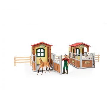 Schleich Farm Life Visit to the Open Stable 72116