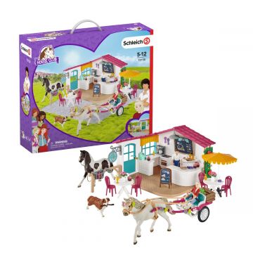 Schleich Horse Club Carriage Ride to the Horse Riding Café 72158