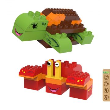 BiOBUDDi Turtle and crab BB-0252