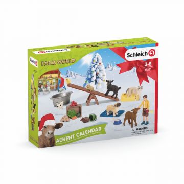 Schleich Farm World Advent Calendar 2021 with 24 Windows 98271