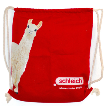 Schleich Sports Bag Llama Red 42808