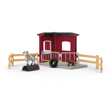 Schleich Farm World Goat Stable 42726