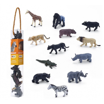 Mojo Wild Life mini wild animals 12st 380057