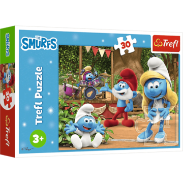 Smurfette and the Smurfs Puzzle "30" – TREFL