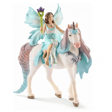Schleich 70569 Fairy Eyela with Princesse unicorn