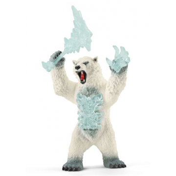 Schleich Eldrador 42510  Blizzard bear with weapon