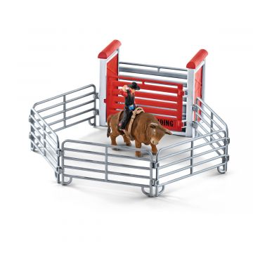 Schleich 41419 Bull riding with cowboy