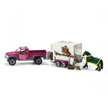 Schleich Horse Club Pick up with horse box 42346