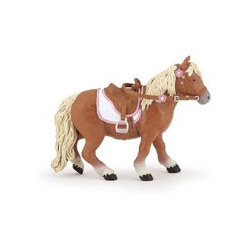 Papo Horses Shetland pony with saddle 51559