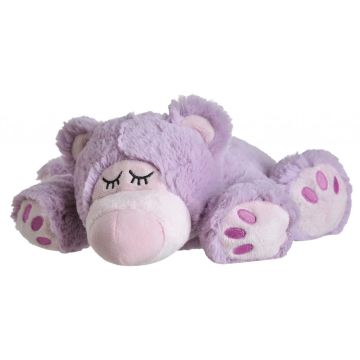 Warmies Sleeping bear lilac