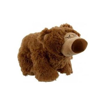 Warmies Liggende beer Bruin