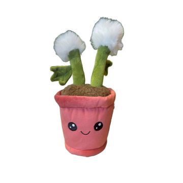Take me home plant pluche paardenbloem Roze 23 cm 660663