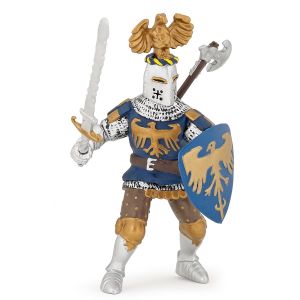 Papo History Crested blue knight 39362