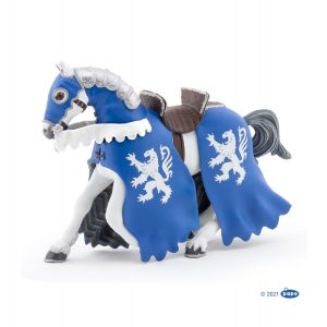 Papo History Horse of lion knight with spear 39759