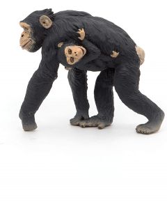Papo Wild Life Chimpansee met Jong 50194