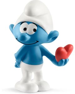 Schleich Smurfs Smurf with heart 20817