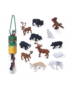 Mojo Woodland mini forest animals 12st 380054