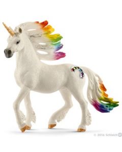 Schleich 70523 Bayala Rainbow unicorn, foal