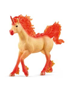 Schleich Bayala Elementa Fire Unicorn Stallion 70756 