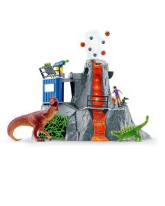 Schleich Dinosaur Volcano Expedition Base Camp 42564