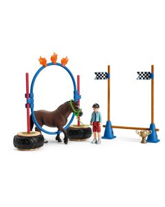 Schleich Farm World Pony Behendigheid Wedstrijd 42482 