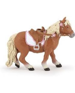 Papo Horses Shetland pony with saddle 51559