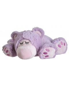 Warmies Sleeping bear lilac