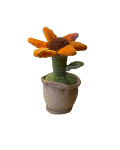 Take Me Home plant pluche Zonnebloem 12-17cm 660620
