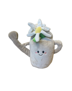 Take me home plant pluche gieter Grijs 20 cm 660673