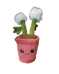 Take me home plant pluche paardenbloem Roze 23 cm 660663