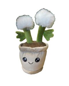 Take me home plant pluche paardenbloem Beige 23 cm 660663